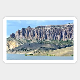 The Pinnacles in Colorado Sticker